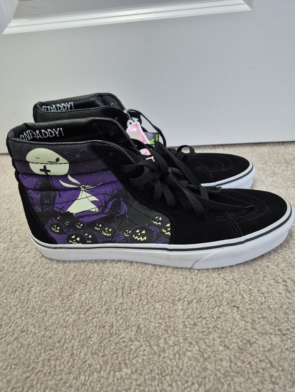 NWT Vans x Disney Sk8-Hi Jack's Lament Nightmare Before Christmas Men's 11 - Picture 9 of 14